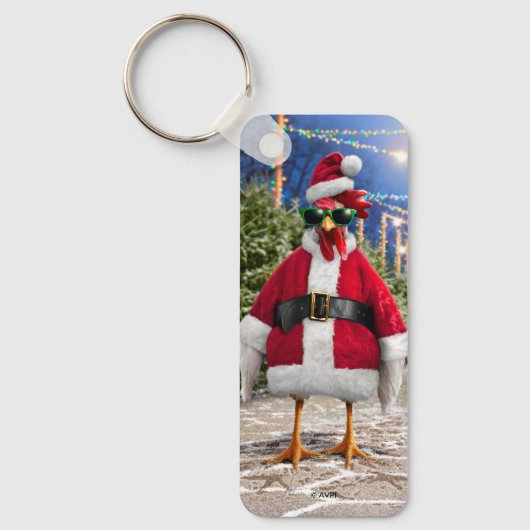 Kerstkip Sleutelhanger (Voorkant)