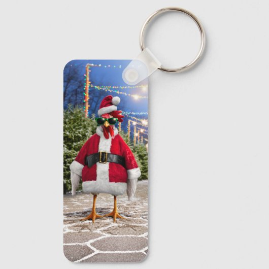 Kerstkip Sleutelhanger (Achterkant)