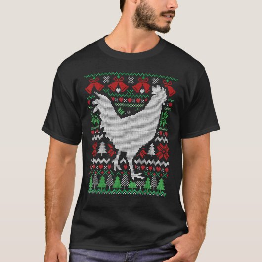 Kerstkip T-shirt (Voorkant)
