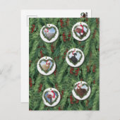 kerstkippen briefkaart (Voorkant / Achterkant)