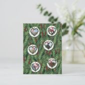 Kerstkippen Briefkaart (Staand voorkant)
