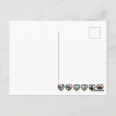Kerstkippen Briefkaart (Achterkant)