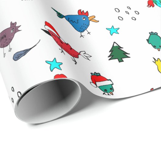 kerstkippen kleur van je choiseonmiddellijke verpa cadeaupapier (Rol Hoek)