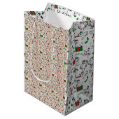 kerstkippen medium cadeauzakje (Voorkant Gekanteld)