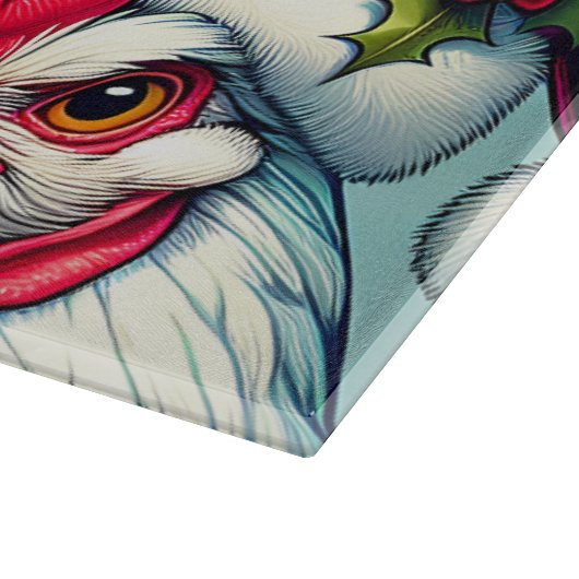 kerstkippen snijplank (Hoek)