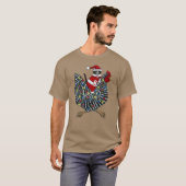 Kerstkiprit T-shirt (Voorkant volledig)