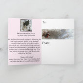 Kerstkitten Groeten van binnen de boom Feestdagen Kaart (Binnen)