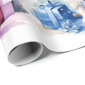 KerstKittens Cadeaupapier (Rol Hoek)