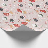 KerstKittens Cadeaupapier (Hoek)
