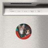KerstKittens Magneet (Insitu (Vaatwasser))