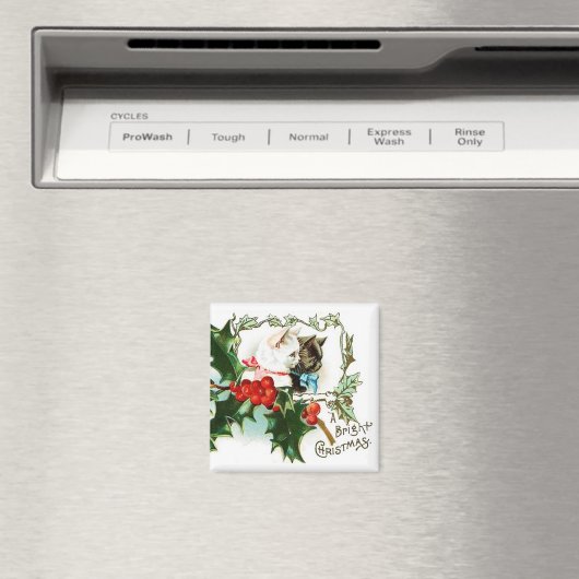 Kerstkittens  magneet (Insitu (Vaatwasser))