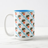 KerstKittens Tweekleurige Koffiemok (Links)