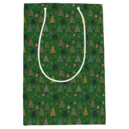 Kerstklanken-Groen Medium Cadeauzakje