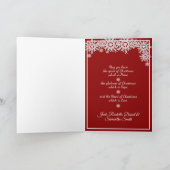 Kerstklassieker Hark the Herald Angels Sing Feestdagen Kaart (Binnen)