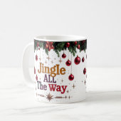 Kerstklassieker mok 'Jingle All The Way' (Voorkant links)