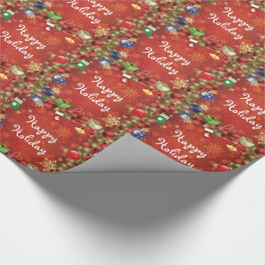 Kerstklassiekers Cadeaupapier (Hoek)