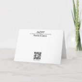 KERSTKLAUWEN - LATEN WE KRABBEN! FEESTDAGEN KAART (Achterkant)