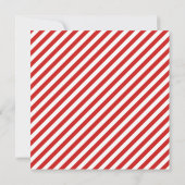 Kerstkleding Baby Shower Feest Uitnodigingen (Achterkant)