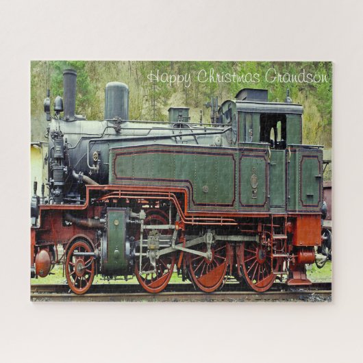 Kerstkleinkind. Legpuzzel (Horizontaal)