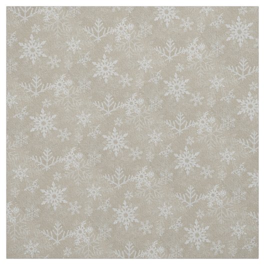 kerstkleintje Snowflakes collage Stof (Swatch)