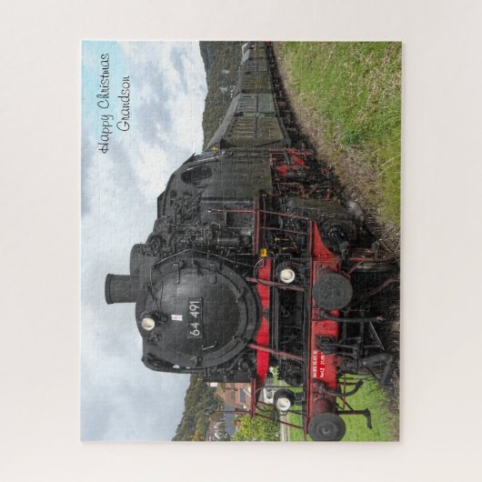 Kerstkleinzoon Legpuzzel (Verticaal)