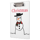 Kerstklembord Klembord (Links)