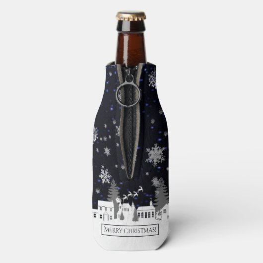 kerstklep flesjeskoeler (Fles Achterkant)