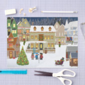 Kerstklep, losbladerpapier tissuepapier (Craft)