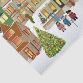 Kerstklep, losbladerpapier tissuepapier (Detail)