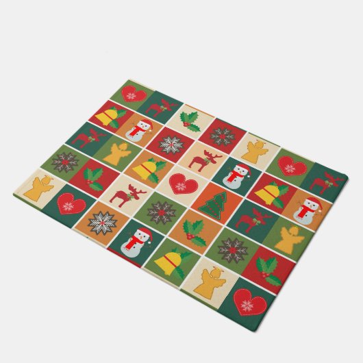 kerstklepdeur — Mat (Schuin)