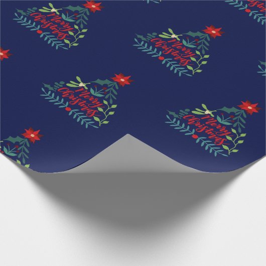 kerstkleppen cadeaupapier (Hoek)