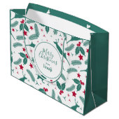 kerstkleppen en heilige patronen groot cadeauzakje (Achterkant Gekanteld)