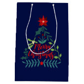 kerstkleppen medium cadeauzakje (Achterkant)