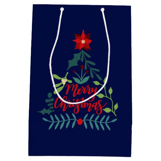 kerstkleppen medium cadeauzakje (Achterkant)