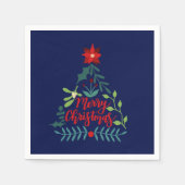 kerstkleppen servet (Voorkant)