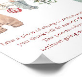 Kerstkleren Hoe Groot Is Mammie's Buik Poster (Hoek)