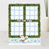 kerstkleur en Kaart voor de activiteit van het kin (Achterkant)