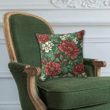 Kerstkleuren  Bloemen Chintz