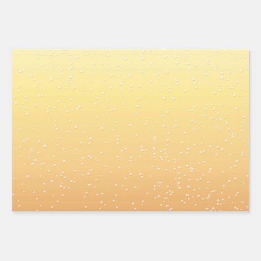 Kerstkleuren bubbels inpakpapier vel (Voorkant 2)