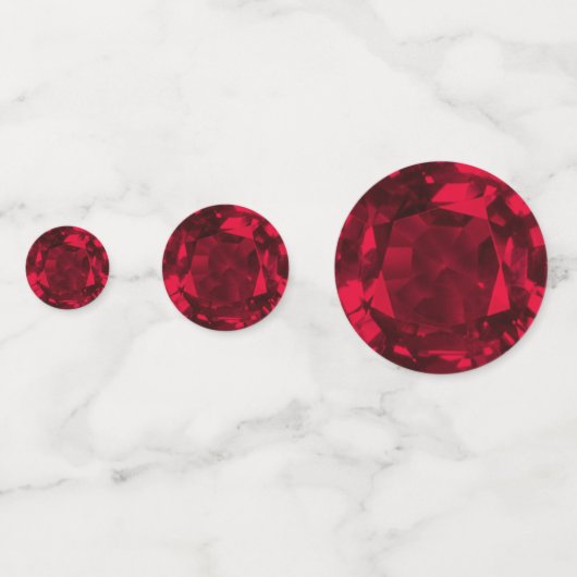 kerstkleuren confetti (Voorkanten)