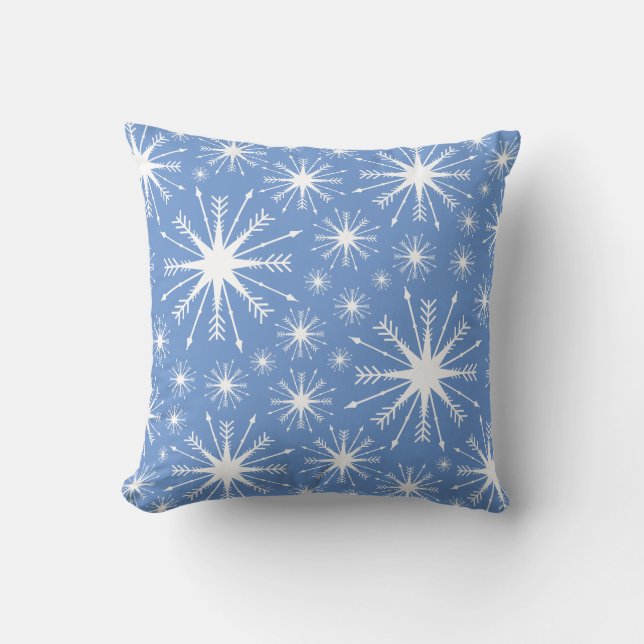 kerstkleuren en sneeuwvlokken kussen (Voorkant)