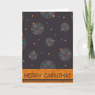 Kerstkleuren Feestdagen Kaart