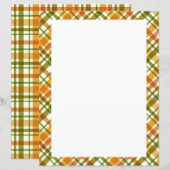 Kerstkleuren geruit dekbed (Voorkant / Achterkant)