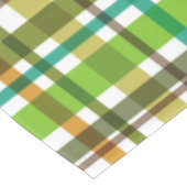 Kerstkleuren geruit  tafelkleed (Gekanteld)