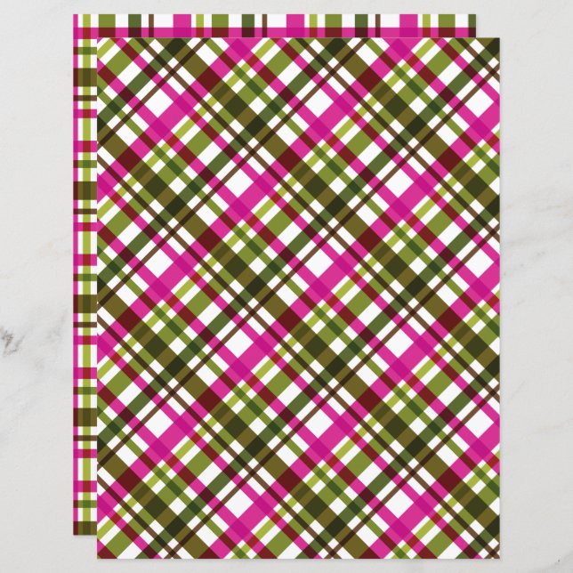 Kerstkleuren gespeeld (Voorkant / Achterkant)