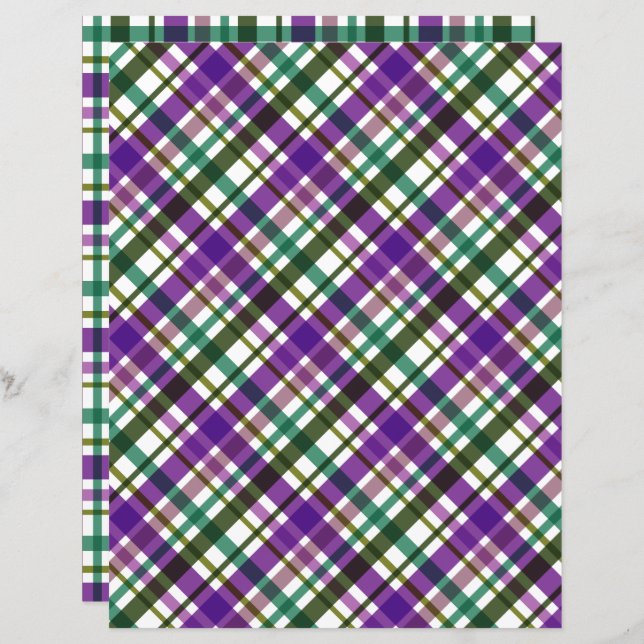 Kerstkleuren gespeeld (Voorkant / Achterkant)