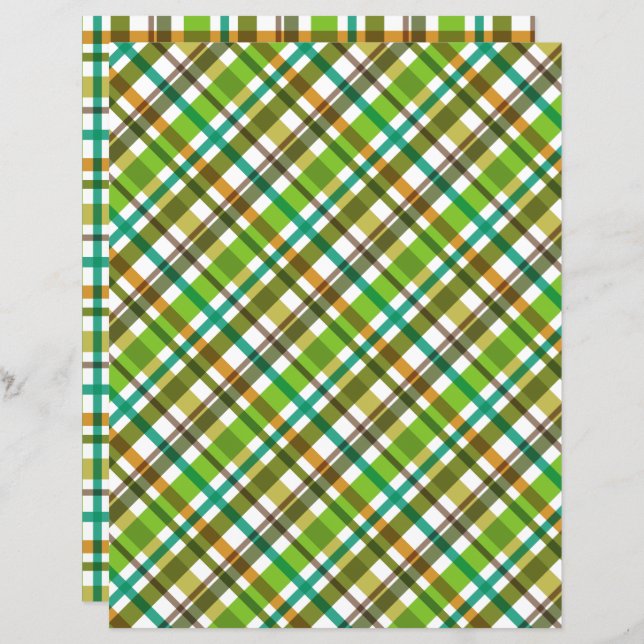 Kerstkleuren gespeeld (Voorkant / Achterkant)