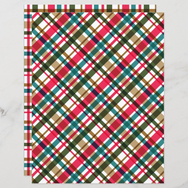 Kerstkleuren gespeeld (Voorkant / Achterkant)