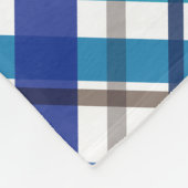 Kerstkleuren gespeeld fleece deken (Hoek)