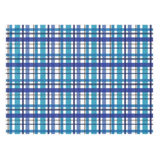 Kerstkleuren gespeeld tafelkleed (Voorkant (Horizontaal))